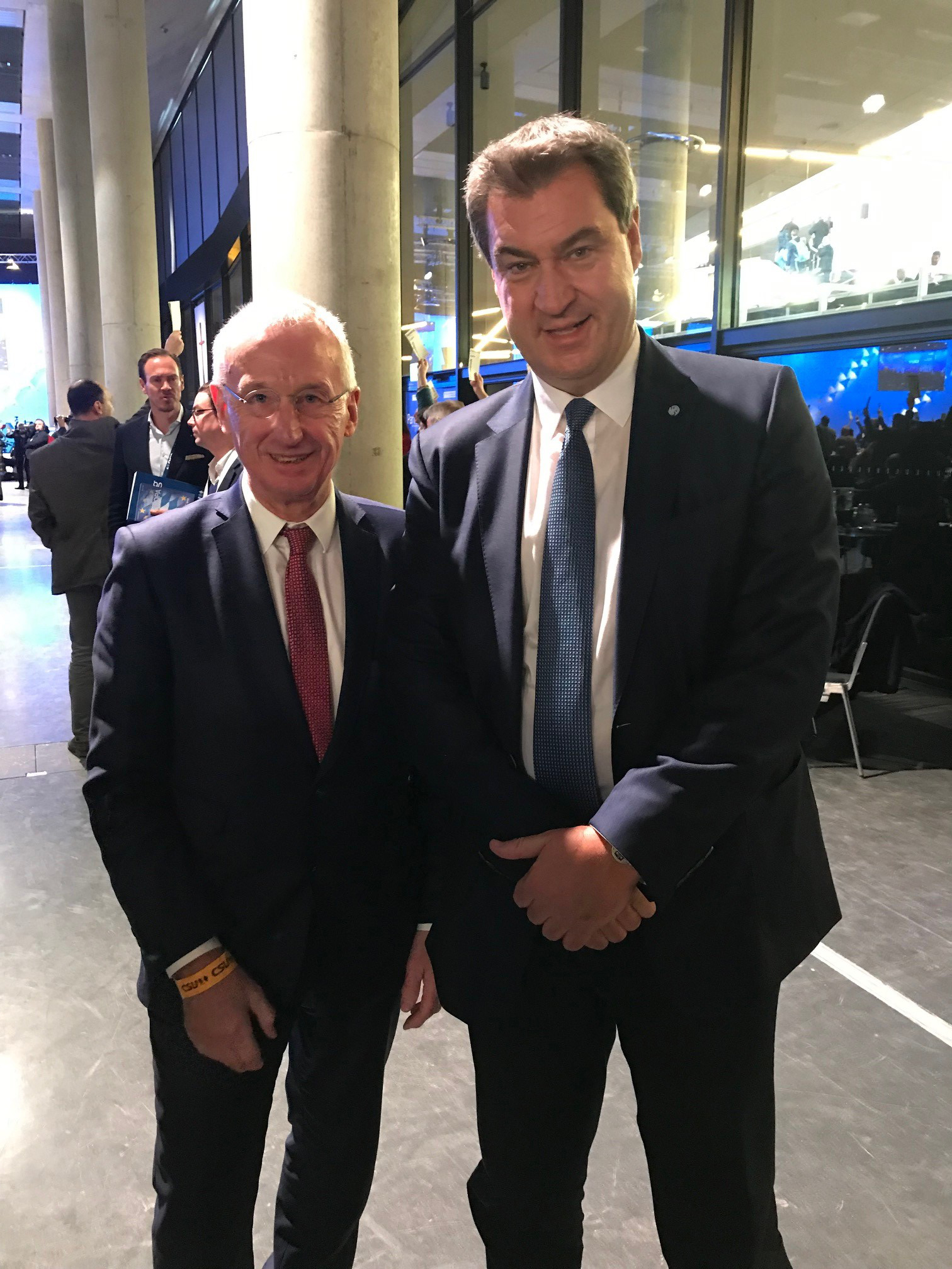 Ministerpräsident des Freistaates Bayern und Vorsitzender der Christlich Sozialen Union (CSU)